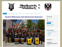 mv-neubulach.de Webseite Vorschau