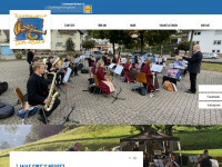 trachtenkapelle-doerlinbach.de Webseite Vorschau