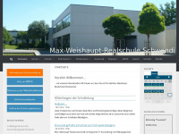 max-weishaupt-realschule.de Webseite Vorschau