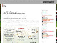 musikverein-assmannshardt.de Webseite Vorschau