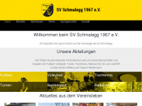 sv-schmalegg.de Webseite Vorschau