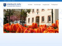 vimbuch.info Webseite Vorschau