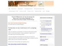 blasmusikverband-bb.de Webseite Vorschau