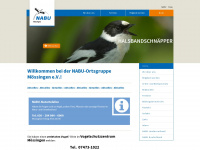 nabu-moessingen.de Webseite Vorschau
