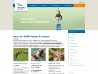 nabu-esslingen.de Webseite Vorschau