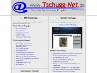 tschugg-net.de Webseite Vorschau