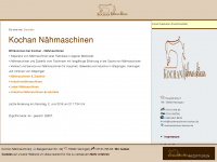 naehmaschinen-kochan.de Webseite Vorschau