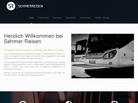 sehmer-reisen.de Webseite Vorschau