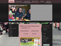 narrenverein-fronhofen.de Webseite Vorschau