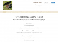 psychotherapeutische-praxis-feist.de Webseite Vorschau