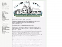 kirchenbauverein.de Webseite Vorschau