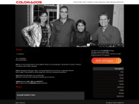 tanzband-colorados.de Webseite Vorschau