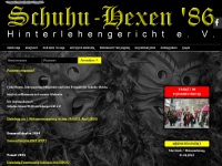 schuhuhexen.de Webseite Vorschau