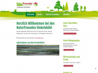 naturfreunde-dinkelsbuehl.de Webseite Vorschau