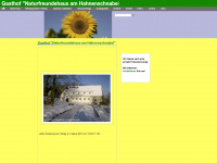 naturfreundehaus-heidenheim.de Webseite Vorschau
