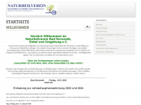 naturheilverein-nsw.de Webseite Vorschau