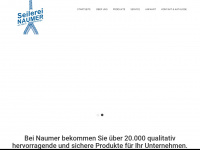 naumer.com Webseite Vorschau