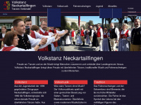 neckartailfingen.volkstanz.com Webseite Vorschau