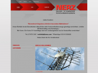 nerz.com Webseite Vorschau