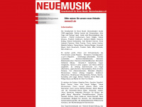 neue-musik-oberschwaben.de Thumbnail