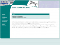zebraelektrotechnik.de Webseite Vorschau