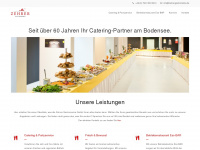 zehrer-gastronomie.de Webseite Vorschau