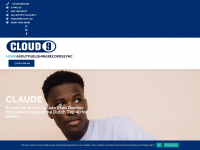 cloud9music.nl Webseite Vorschau