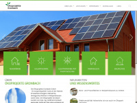 oekoprojekte-gronbach.de Webseite Vorschau