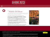 hanne-roth.de Webseite Vorschau