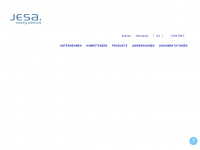 jesa.com Webseite Vorschau