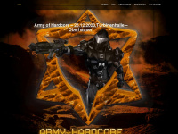 armyofhardcore.net Webseite Vorschau