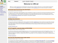 lwn.net Webseite Vorschau