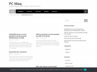 pcmaq.de Webseite Vorschau