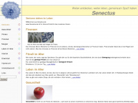 senectus.de Webseite Vorschau