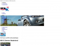 mx-5owners.nl Webseite Vorschau