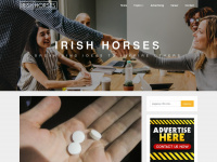 irish-horses.com Webseite Vorschau