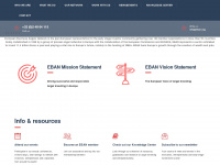 eban.org Webseite Vorschau
