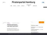piratenpartei-hamburg.de Webseite Vorschau