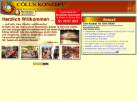 coelln-konzept.de Webseite Vorschau