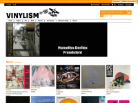 vinylism.de Webseite Vorschau