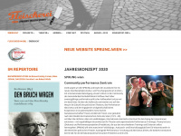 experimentaltheater.com Webseite Vorschau