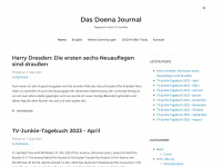 doena-journal.net Webseite Vorschau