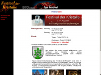 festival-der-kristalle.de Webseite Vorschau