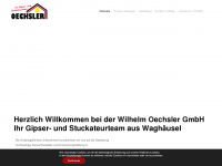 oechsler-stuckateur.de Webseite Vorschau