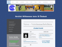 sc-oensbach.de Webseite Vorschau
