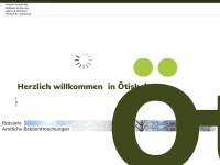 oetisheim.de Webseite Vorschau