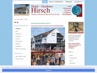 hirsch-haueneberstein.de Webseite Vorschau