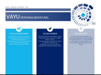 vayu-personalberatung.com Webseite Vorschau