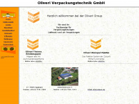 oliveri.de Webseite Vorschau