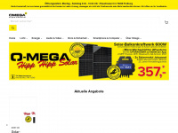 omega-electronic.de Webseite Vorschau